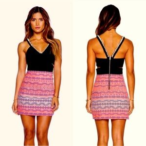 Saylor - mini embellished cocktail dress